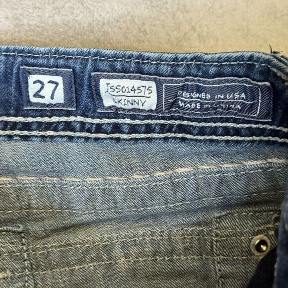 Miss Me Women's Skinny Fit Jeans – Style J55014575 – Size 27 - Picture 5 of 13